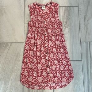 Knox Rose Pink Floral Boho Midi Botanical Dress